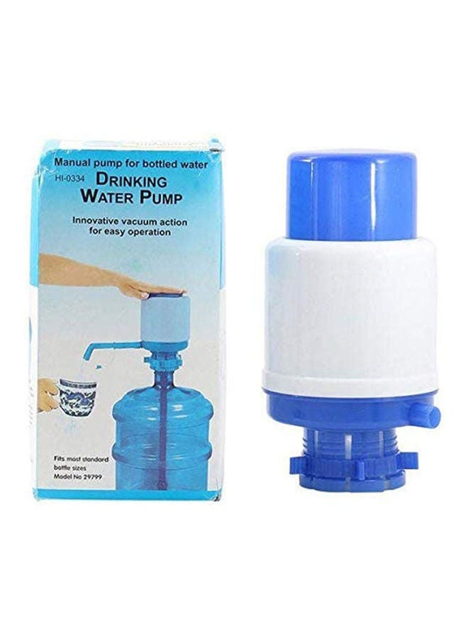 Drinking Manual Water Pump Blue