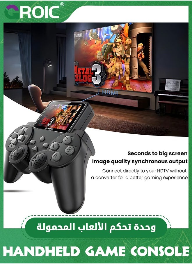 2 Players Handheld Game Console, 2.4'' LCD Screen Retro Handheld Video Game Console, Preloaded 520 Classic Retro Video Games Support 2 Players and TV Connection-1