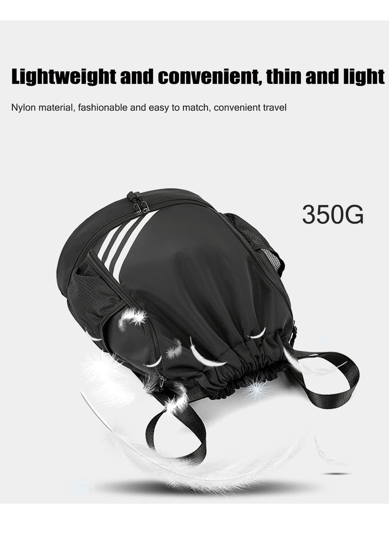 Sports Backpacks Large Capacity, Drawstring Gym Bag, Gym, Drawstring Lightweight and Waterproof, Making Your Trip More Convenient (Yellow)