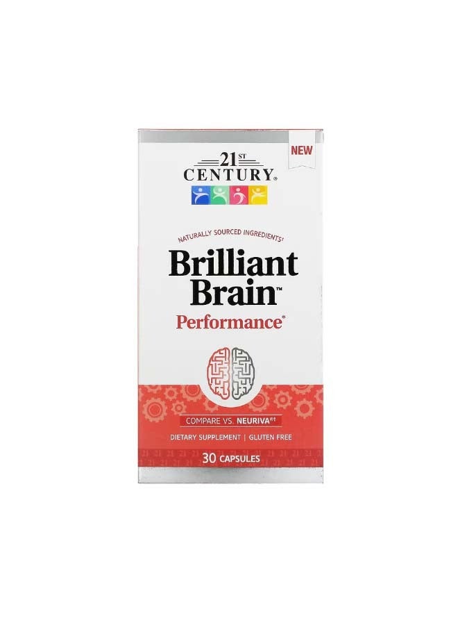 Brilliant Brain Performance 30 Capsules