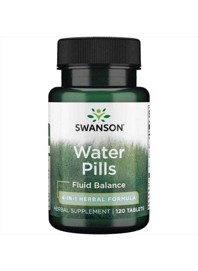 Water Pills 120 Tabs (Pack of 1)