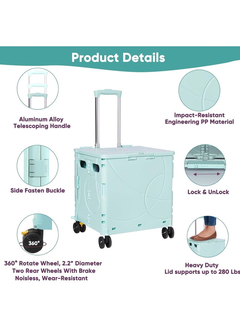 Portable Folding Trolley – Multipurpose Suitcase And Cart