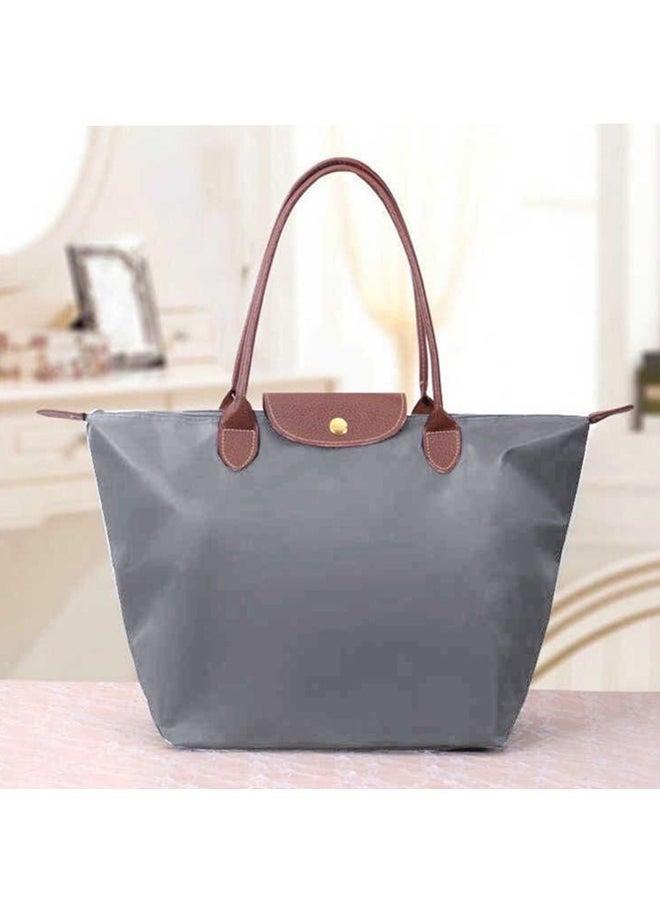 Women's Medium Tote Bag, Handbag, Shoulder Bag, grey Classic Style 31*30*19cm