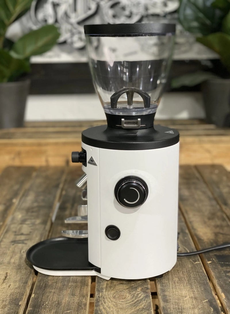 X54 Allrounder Home Electric Coffee Grinder, Easily Swappable Fronts for Espresso to Cold Brew, 54mm Flat Steel Burr With 1-2.8g of Coffee Grinding Capacity/sec, Multifunctional LED Display, App Connectivity through Wifi, 220-240 V, 50/60 Hz, 500g Bean Hopper - White