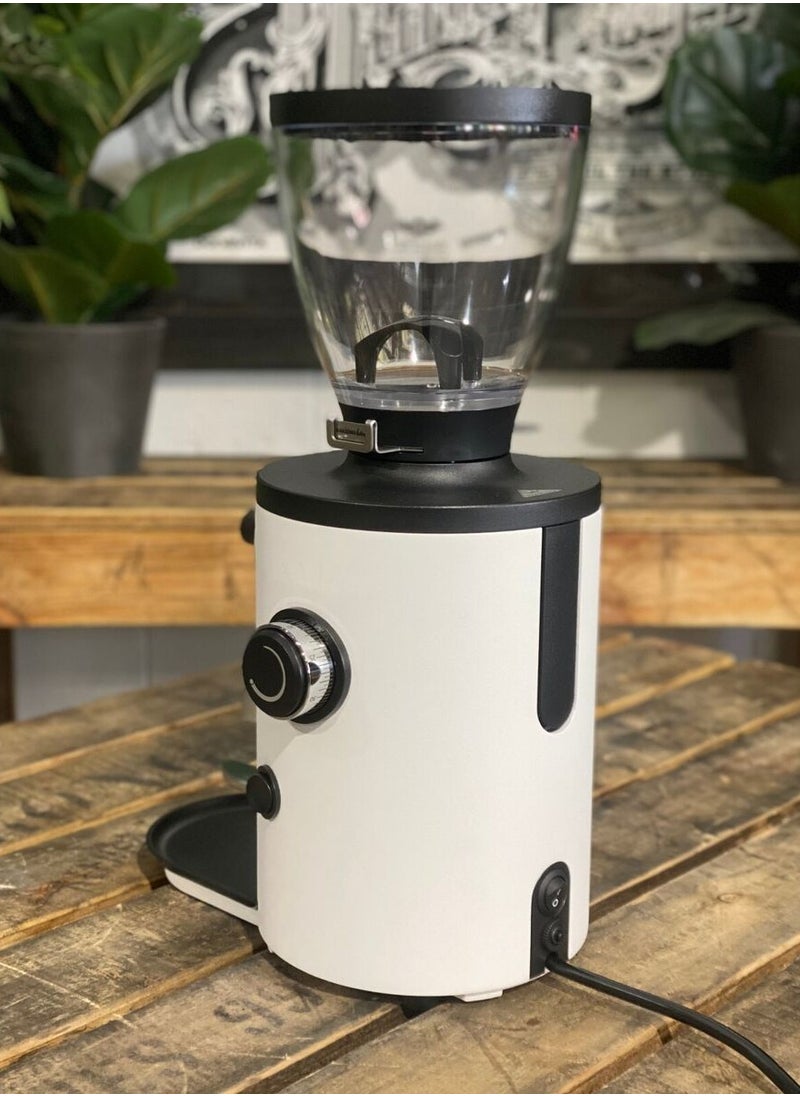 X54 Allrounder Home Electric Coffee Grinder, Easily Swappable Fronts for Espresso to Cold Brew, 54mm Flat Steel Burr With 1-2.8g of Coffee Grinding Capacity/sec, Multifunctional LED Display, App Connectivity through Wifi, 220-240 V, 50/60 Hz, 500g Bean Hopper - White