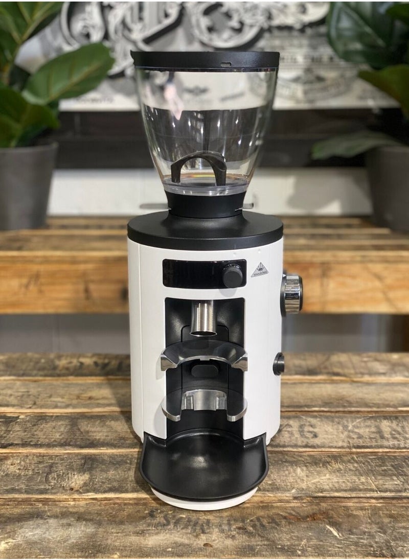 X54 Allrounder Home Electric Coffee Grinder, Easily Swappable Fronts for Espresso to Cold Brew, 54mm Flat Steel Burr With 1-2.8g of Coffee Grinding Capacity/sec, Multifunctional LED Display, App Connectivity through Wifi, 220-240 V, 50/60 Hz, 500g Bean Hopper - White