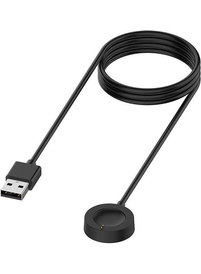 Magnetic Smart Watch USB Charging Cable Dock Wireless Charger for Fossil Gen 4 5 Black