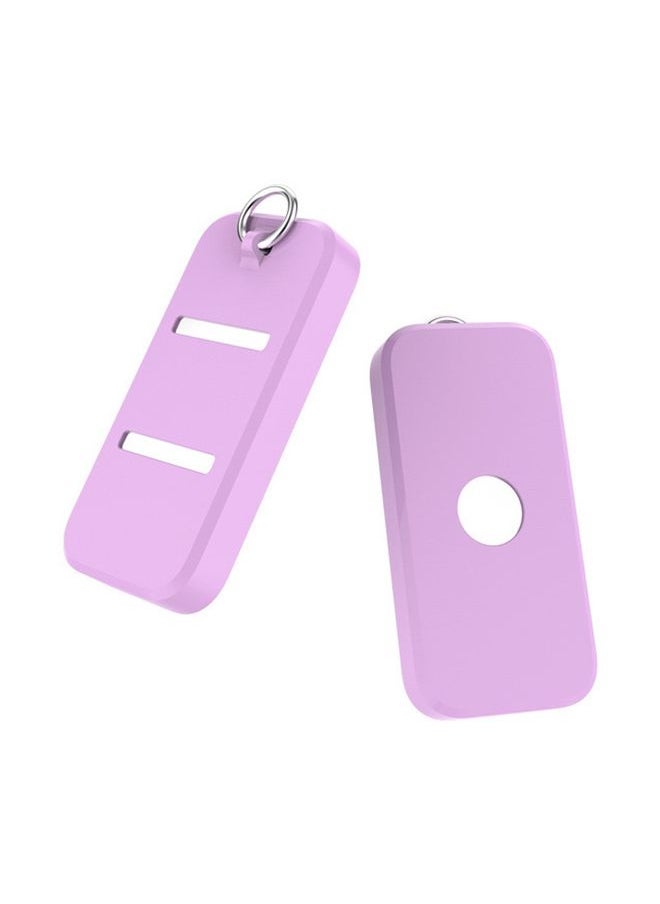 For Apple Vision Pro Accessories Power Silicone Protective Case(Purple)