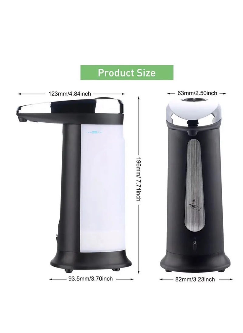 Liquid Soap Dispenser 400ml Automatic Intelligent Sensor Induction Touchless ABS Hand Washing Dispensers For Kitchen Bathroom