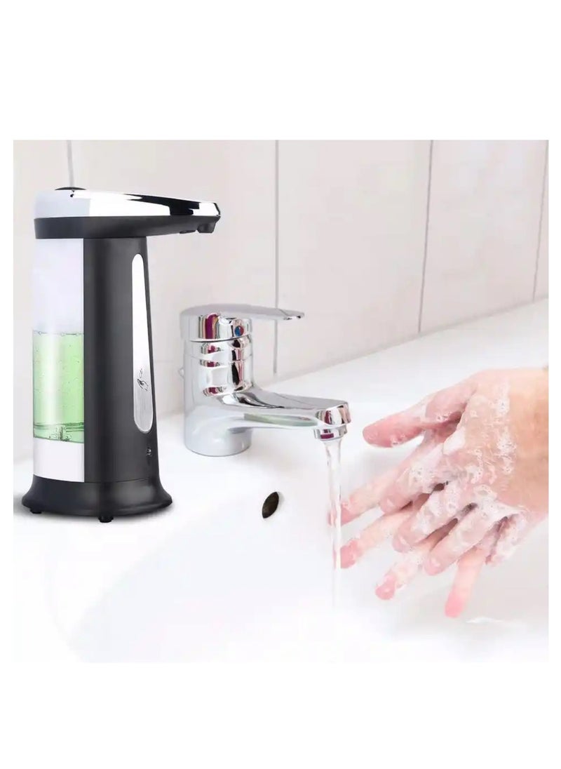 Liquid Soap Dispenser 400ml Automatic Intelligent Sensor Induction Touchless ABS Hand Washing Dispensers For Kitchen Bathroom