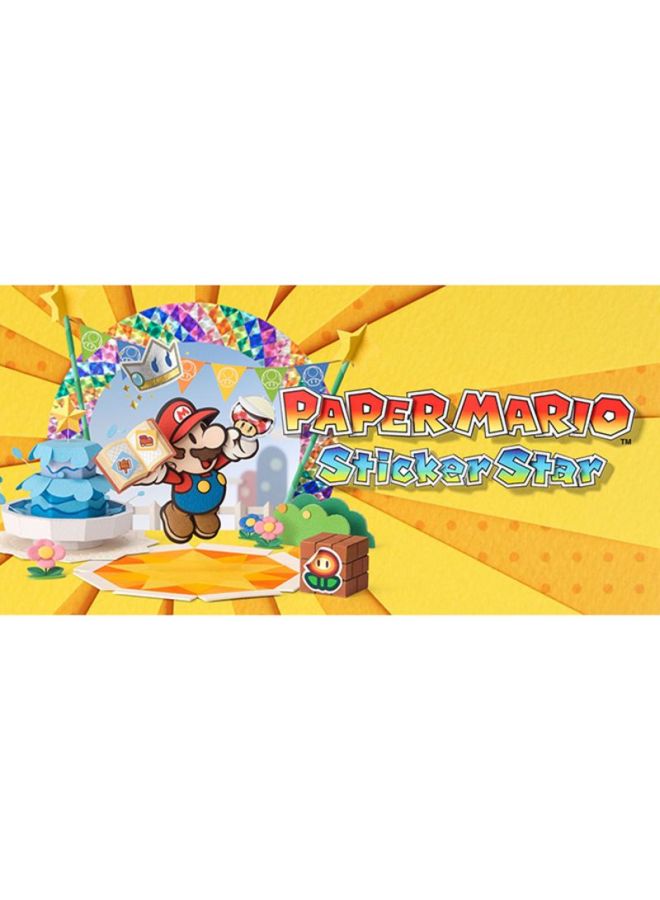 Paper Mario: Sticker Star (Intl Version) - adventure - nintendo_3ds