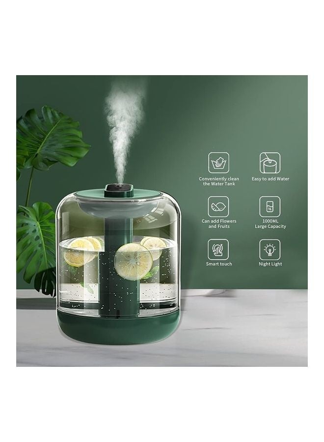 Portable Cool Mist Humidifier Humidifier21122712 Green/Clear