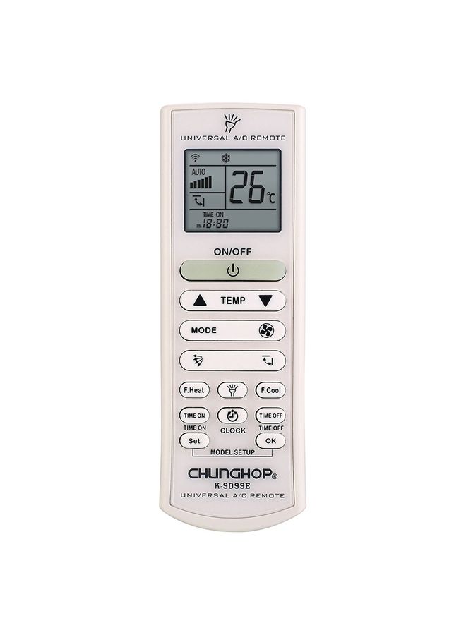 Chunghop Universal A/C Remote Control (K-9099E)