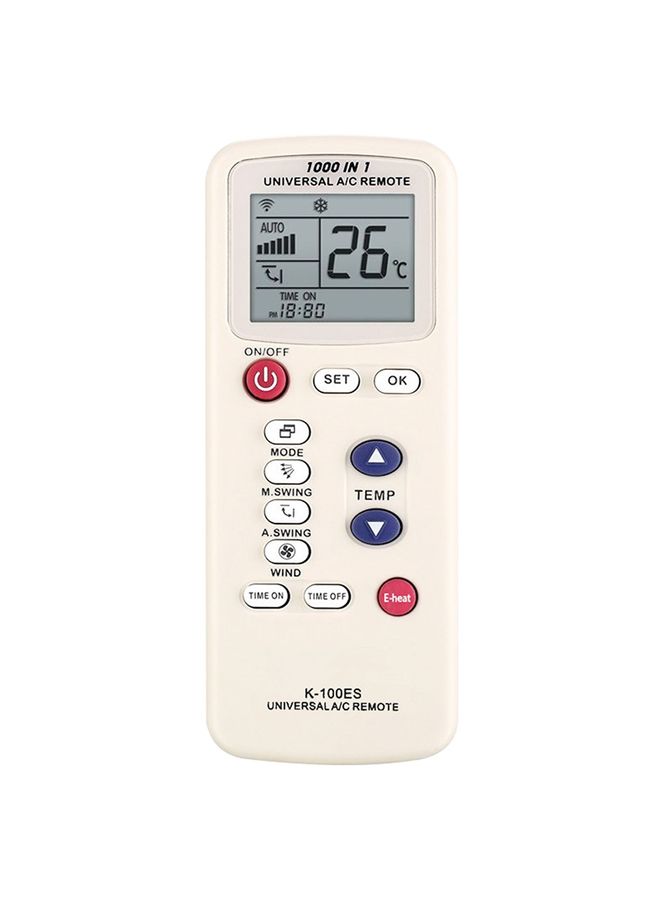 Chunghop Universal A/C Remote Control (K-100ES)