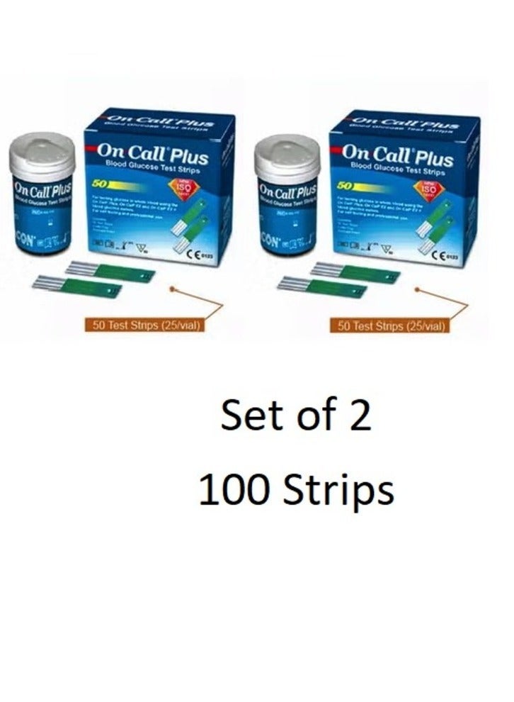 Blood Glucose Monitoring Kit with 2 Pack of 50 Test Strips