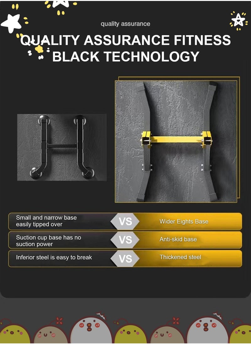 Gymnastics Bars,Adjustable Height Gymnastic Horizontal Bars,Junior Training Bar Children Folding Training Monkey Bars for Kids Home Gym Equipment with Rings, Swings and Sandbags
