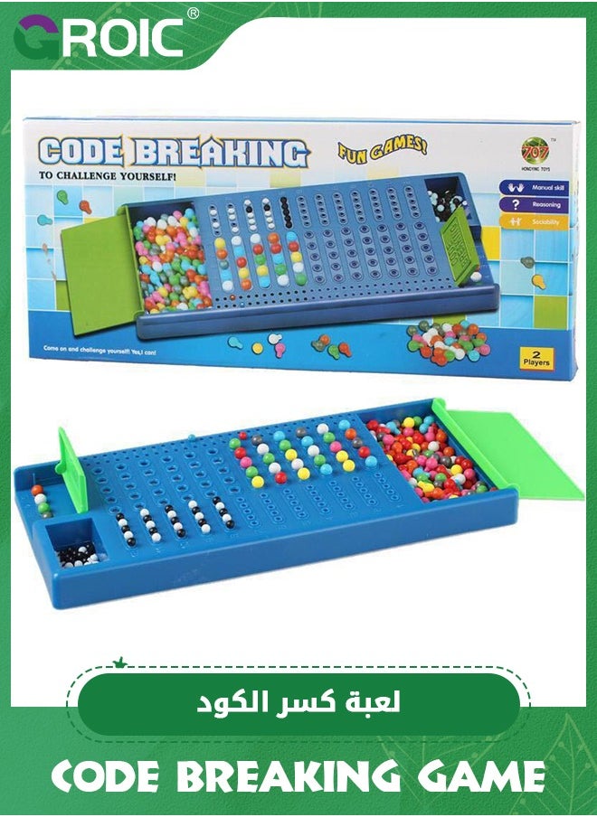 Code Breaking Family Board Game, Point Games Code Breaker Board Game, STEM Toys Mastermind Game, Code Breakers Toy Color Brain Game, Family Games Brain Exercise Logic Development Toys