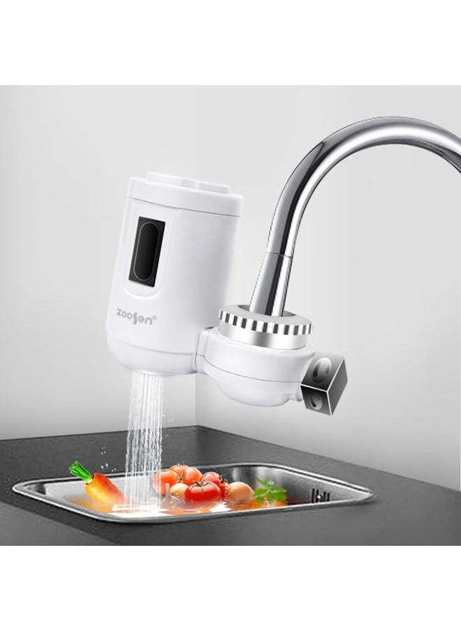 7-Level Dust Removal Tap Faucet Water Purifier White 150*115*65mm