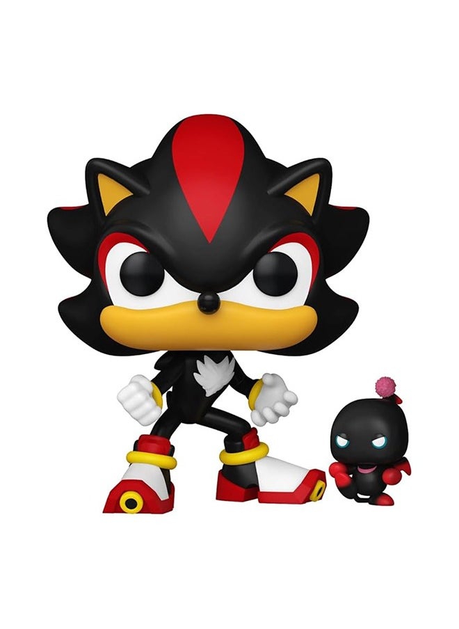 Pop & Buddy! Games: Sonic - Shadow w/Dchaos, Collectable Vinyl Figure - Gift Idea - Official Merchandise - Toys for Kids & Adults - Movies Fans - Model Figure for Collectors and Display