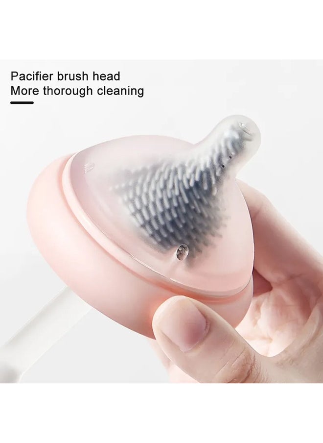 3-In-1 Silicon Brush Set For Baby Bottle Cleaning