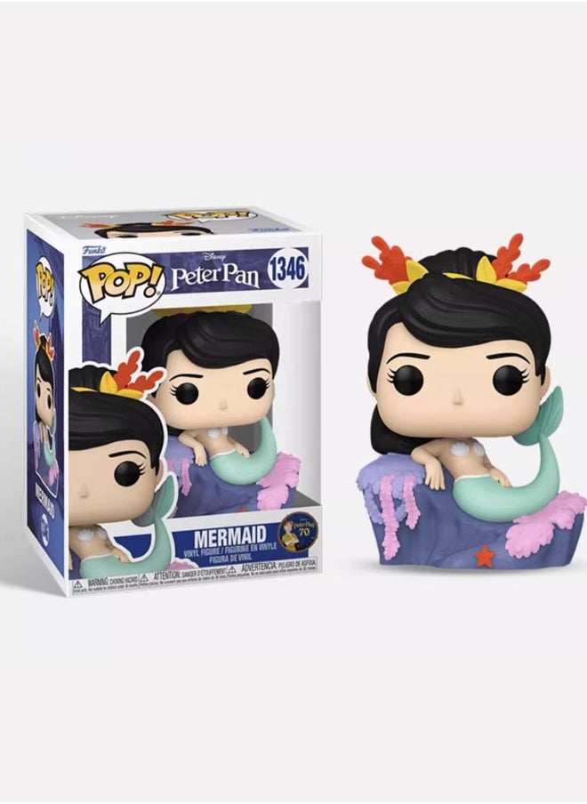 Funko Pop Disney Peter Pan Mermaid 1346 Vinyl Action Figure Toys Dolls for Kids