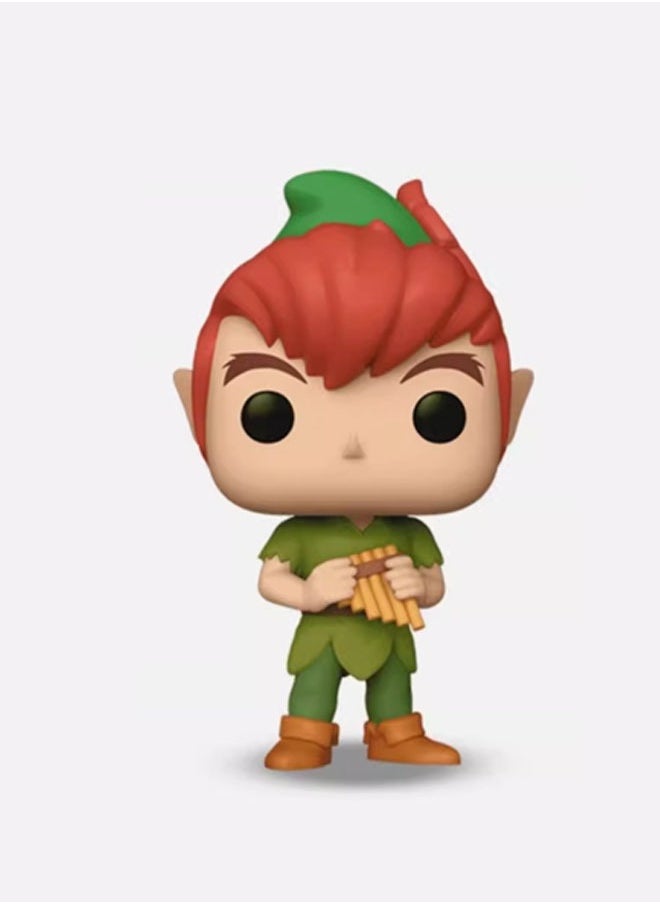 Funko Pop Disney Peter Pan with Flute 1344 Vinyl Action Figure Toys Dolls for Kids