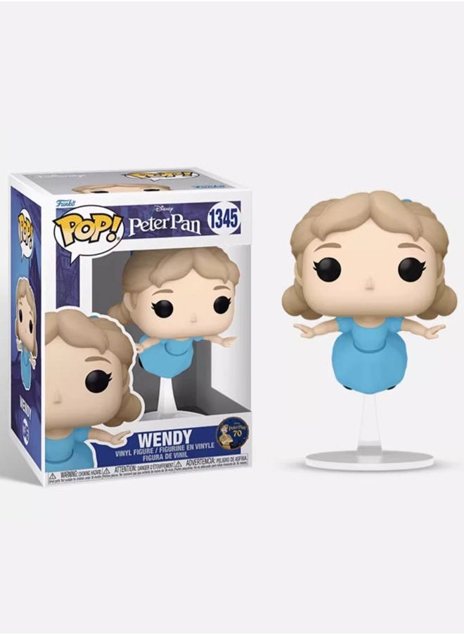 Funko Pop Disney Peter Pan Wendy 1345 Vinyl Action Figure Toys Dolls for Kids