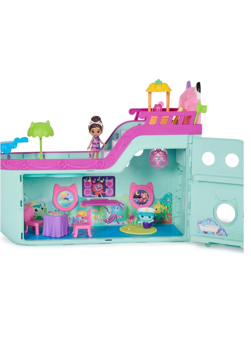 Gabby's Dollhouse Cruise Ship Playset