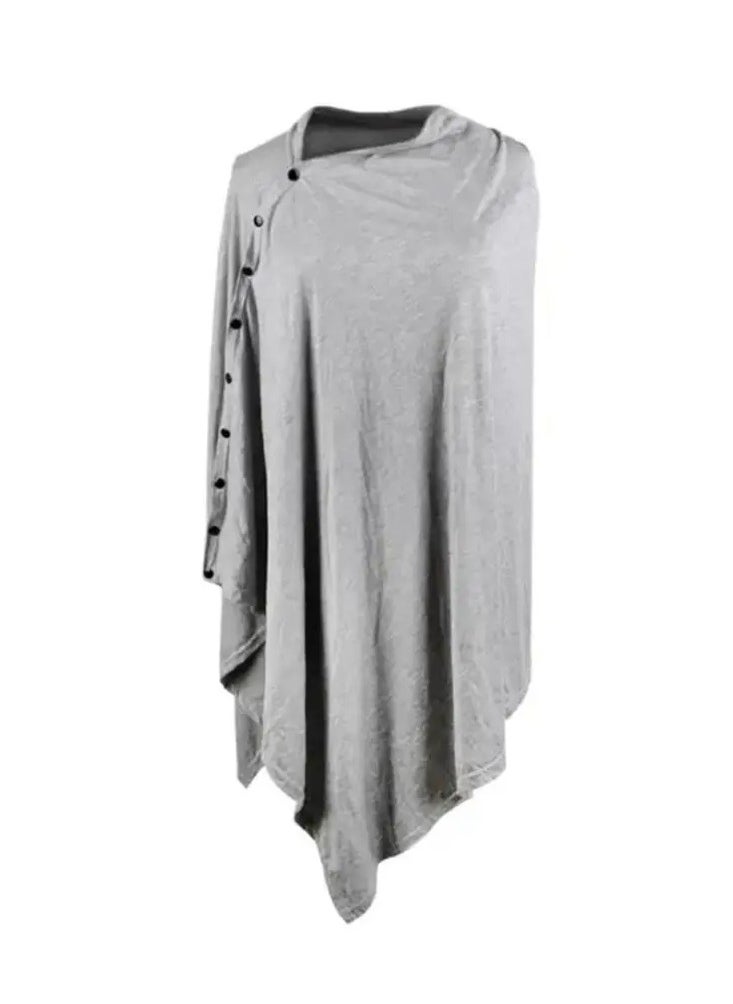 Blooming Blossom - Multi-Use Nursing Cover Poncho - Grey