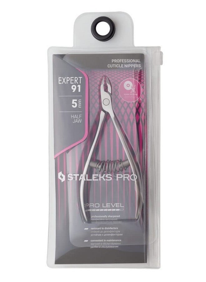 Cuticle Nippers Expert Ne-91-5, Half Jaw, 0.21 Inch (5Mm)