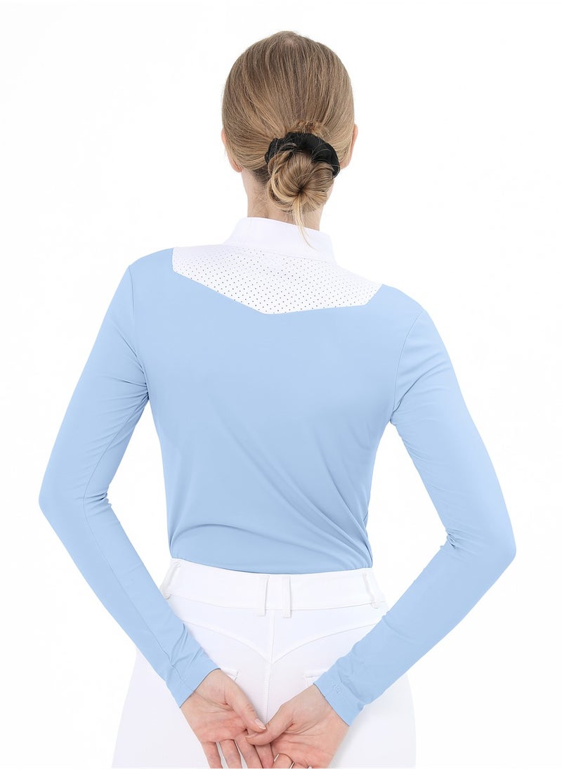 Equestrian Shirts Longsleeve Riding Top Women