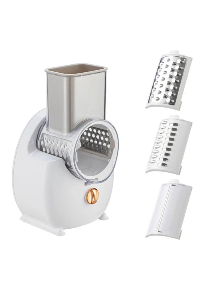 Efficient Cutting Device Multifunctional Electric Vegetable Cutter Food Chopper Easy Fast Tool ABS