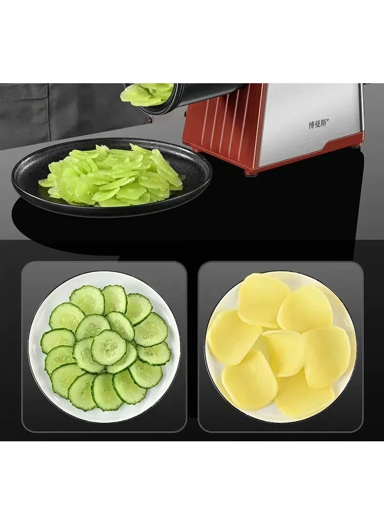 Multifunctional Electric Vegetable Chopper, Home Chopping, Frozen Meat Chopping, Shredding, Cooking, 1Pc