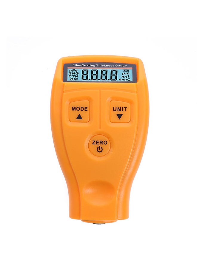 GM200 Coating Thickness Gauge, LCD Digital Paint Thickness Probe Tester, LCD Display Paint Measure Tester