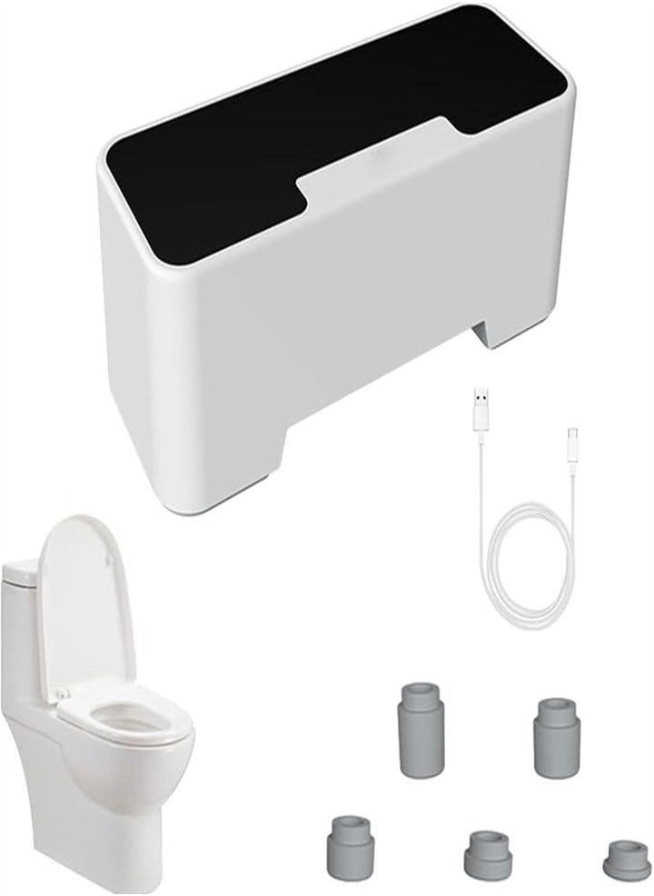 Smart sensor toilet cleaning machine, USB rechargeable, high sensitivity toilet cleaning machine with 1200mAh battery, perfect for home and hotel bathrooms