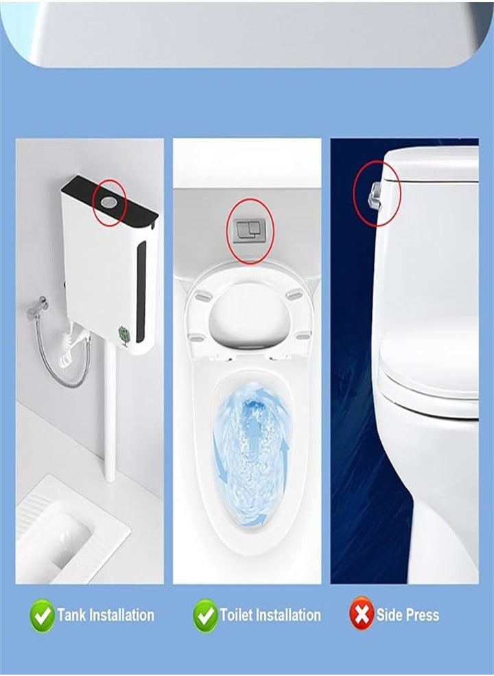 Smart sensor toilet cleaning machine, USB rechargeable, high sensitivity toilet cleaning machine with 1200mAh battery, perfect for home and hotel bathrooms
