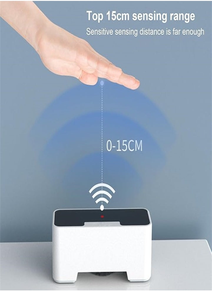 Smart sensor toilet cleaning machine, USB rechargeable, high sensitivity toilet cleaning machine with 1200mAh battery, perfect for home and hotel bathrooms