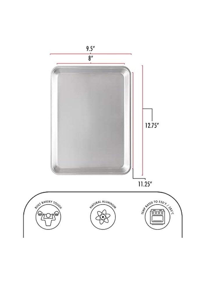 18-Gauge Aluminum Quarter Sheet Pan