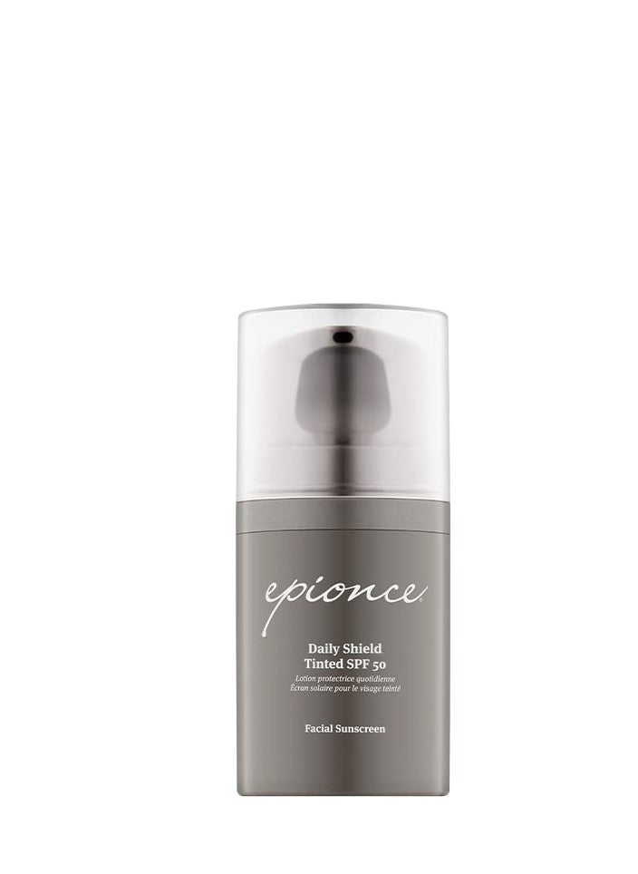 Epionce Daily Shield Tinted SPF 50 Sunscreen - Tinted Sunscreen for Face, Tinted Moisturizer with SPF, Hydrating Face Moisturizer with SPF Zinc Oxide