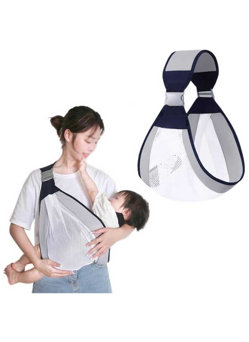 Baby Sling Carrier Newborn to Toddler Adjustable Lightweight One Shoulder Labor-Saving Baby Carrier Sling Baby Wrap Sling Baby Hip Seat Carrier for Toddler Sling Baby Holder Carrier Baby Strap