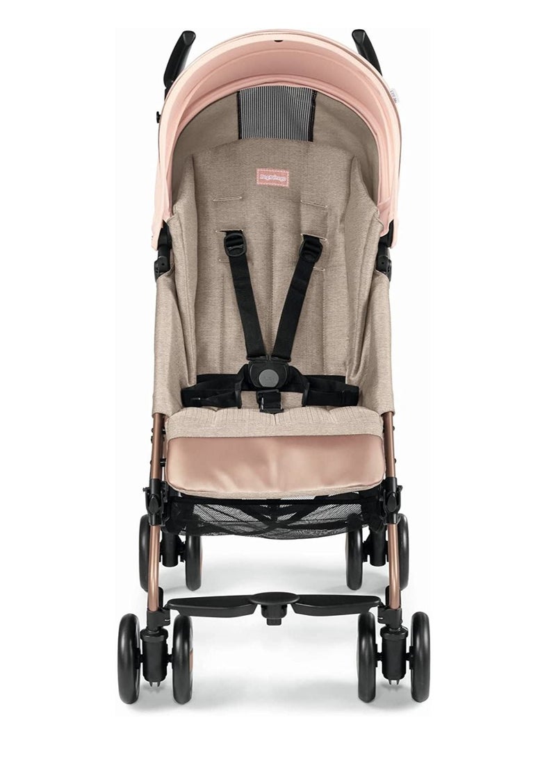 Pliko Mini Mon Amour Lighweight Stroller-Pink
