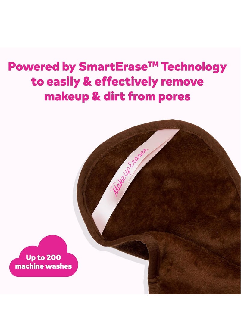 The Original MakeUp Eraser PRO, Effortlessly Remove All Makeup Using Only Water, Including Waterproof Mascara, Eyeliner, Foundation, Lipstick, Sunscreen,and More! Mocha, 1ct.