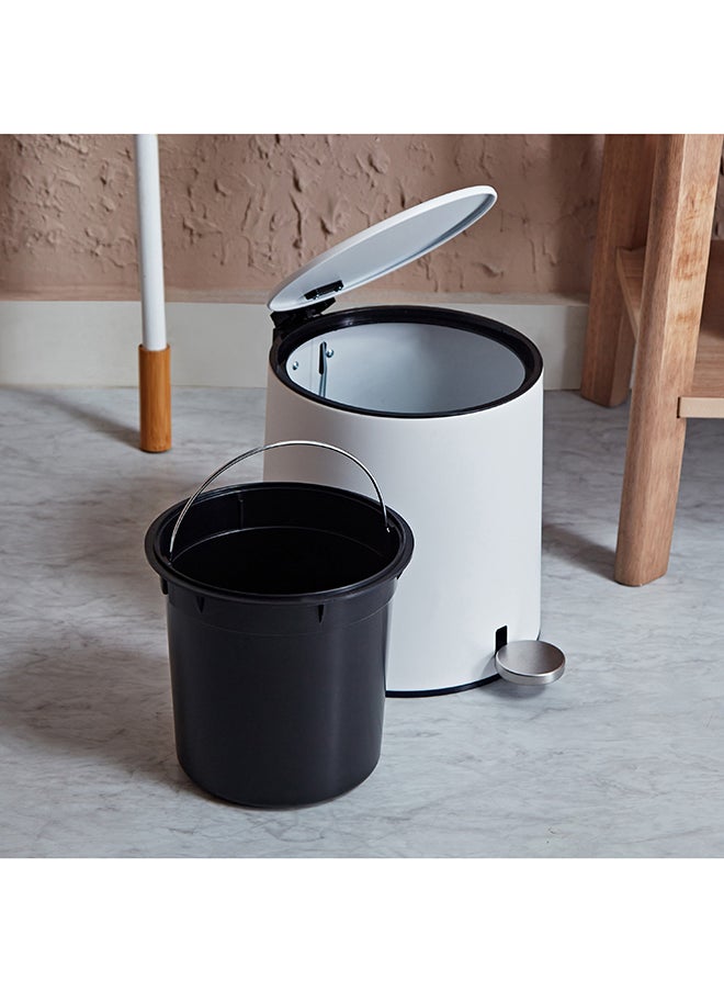 Aristo Soft-Close Pedal Dust Bin with Inner Bucket 5 L