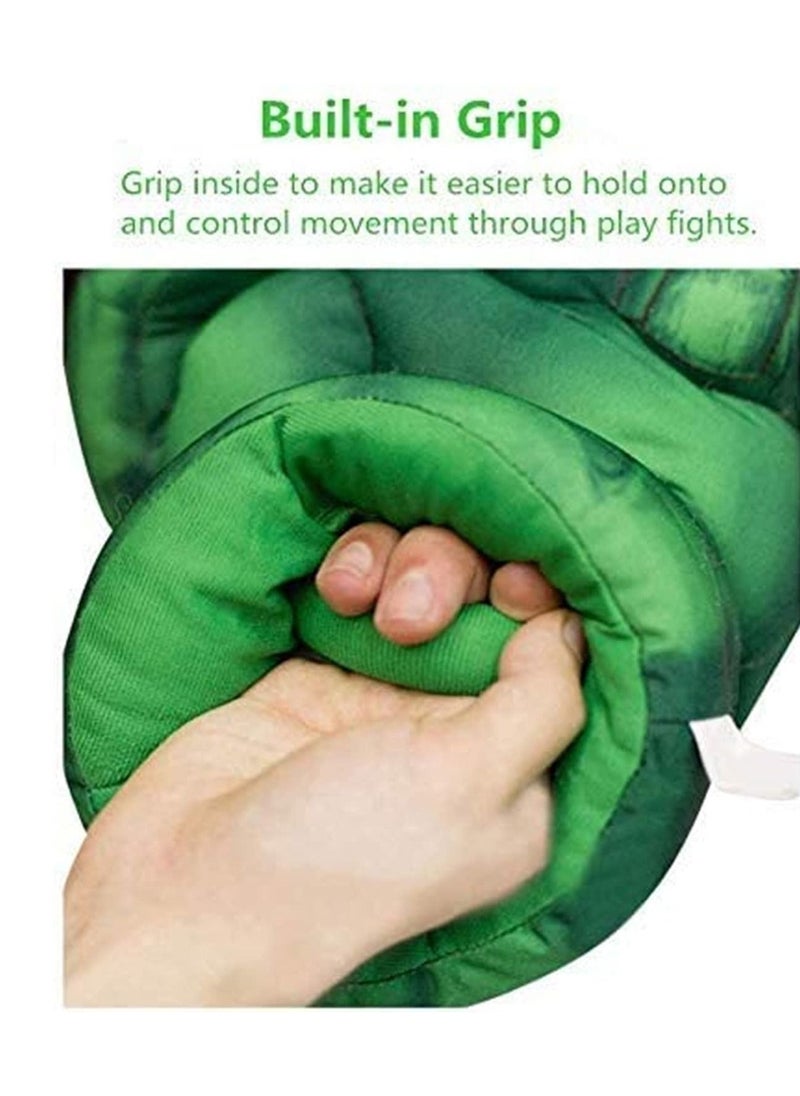 Marvel Hulk Smash Hands Fists Big Soft Plush Kid Boxing toys Training Gloves Pair Costume