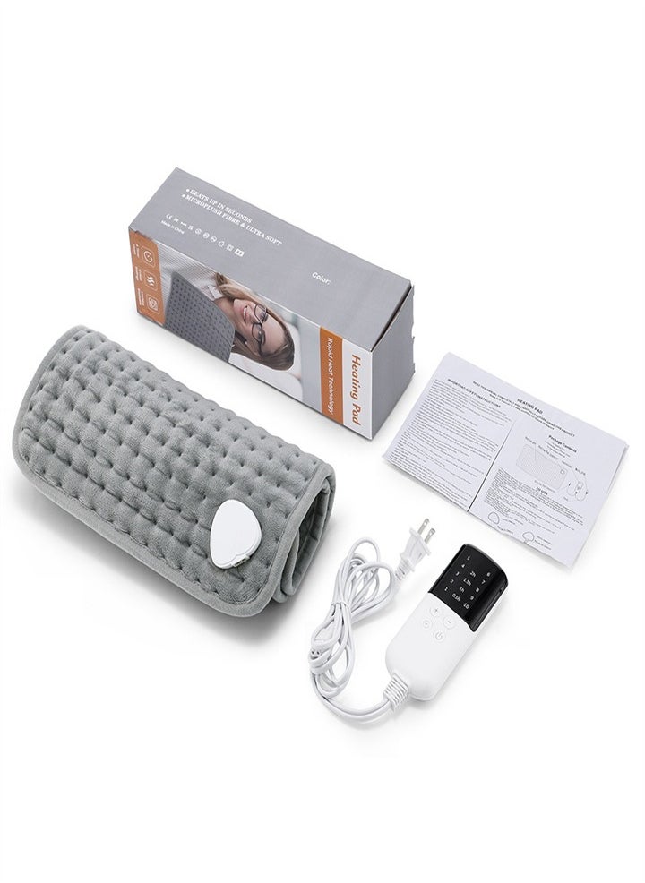 New ten-speed therapy, electric heating belt, multi-function heating pad, waist heating pad, with LCD controller, electric heating pad, used to relieve menstrual back pain and cramps, machine washable