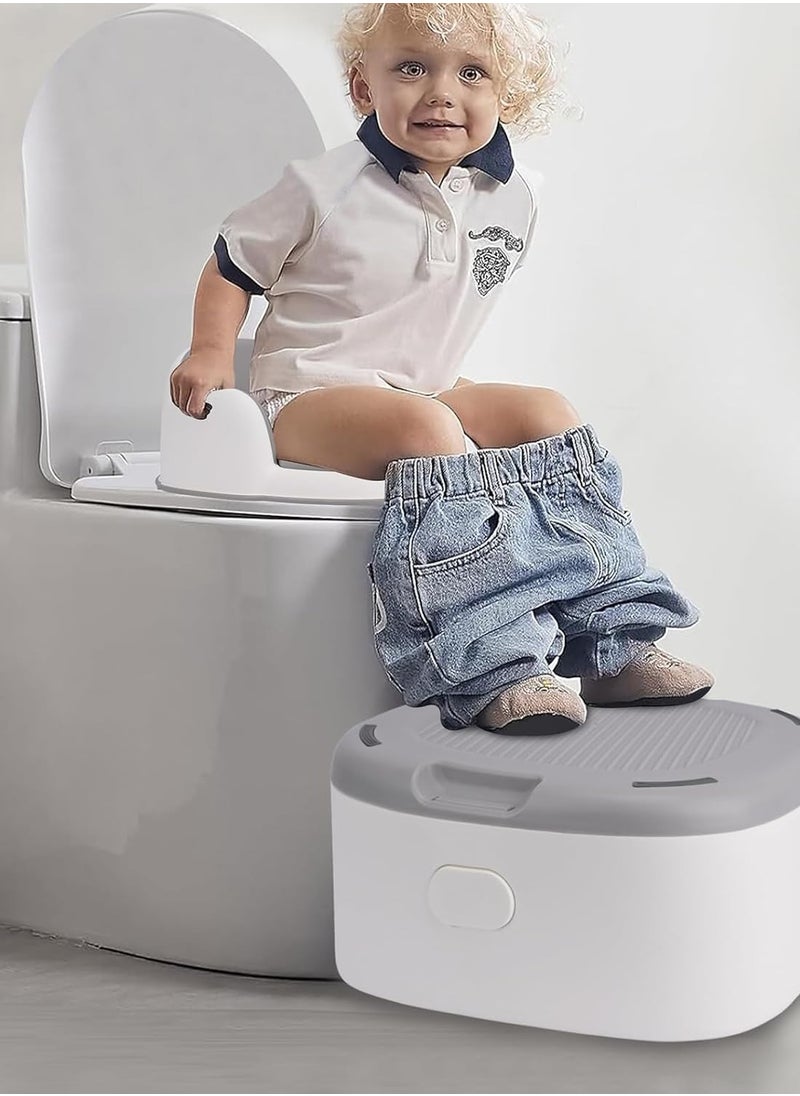 Portable Travel Potty for Kids - Foldable Toilet Seat with 32 Disposable Bags and Carry Bag