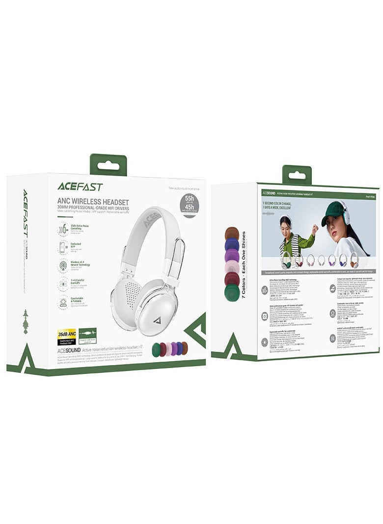 ACEFAST H7 wireless ANC headset.