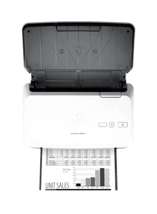 ScanJet Pro 3000 S3 Sheet-Feed Scanner White/Black