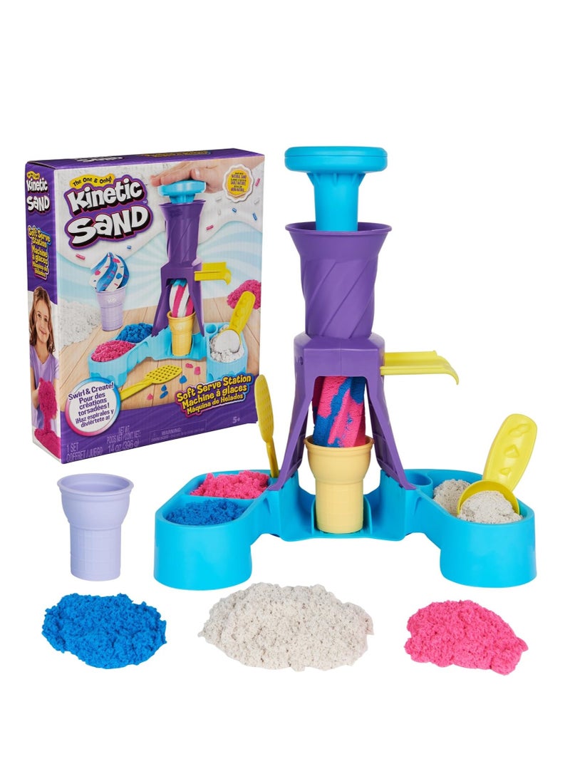 Kinetic Sand Soft Serve Station