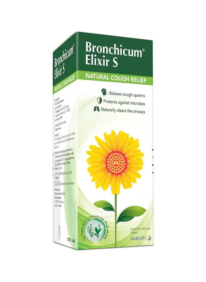 Bronchicum Elixer Cough syrup 100ml